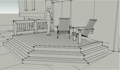 Deck project drawing
